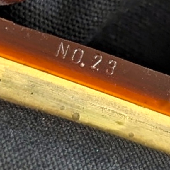 Vintage Tapestry Purse Clutch with Lucite Tortoiseshell Frame - Picture 8 of 8